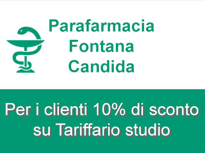 Convenzione Parafarmacia Fontana Candida